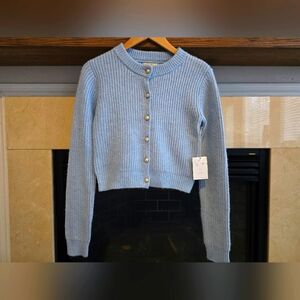 SOLD!! NWT Blue Cardigan